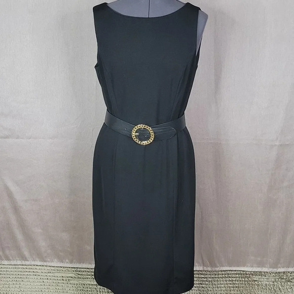 PRESTON & YORK‎ Black Aline Dress Size 8 - Picture 7 of 9